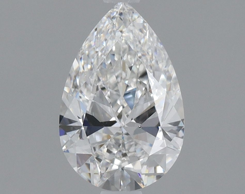 1.0 carat E-VS1 Natūralus Pear Deimantas (1)