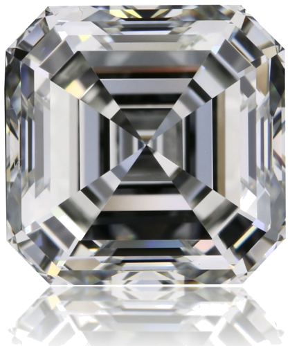 2.01 carat H-VVS1 Natūralus Asscher Deimantas (1)