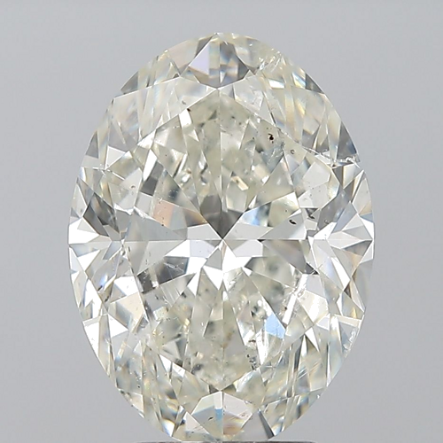 4.01 carat J-SI2 Natūralus Oval Deimantas (1)