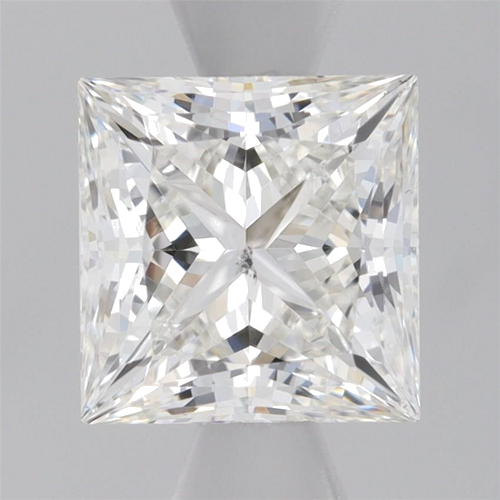 1.13 carat H-SI1 Natūralus Princess Deimantas (1)