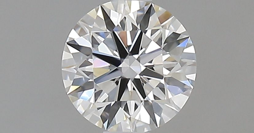 0.66 carat F-VVS1 Excellent cut Natūralus Round Deimantas (1)