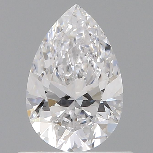 0.56 carat D-VS1 Natūralus Pear Deimantas (1)