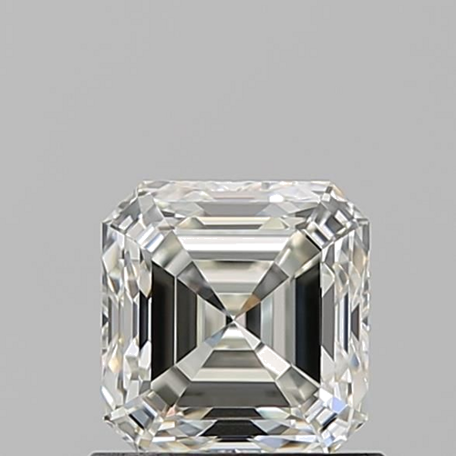 0.9 carat K-VVS1 Natūralus Asscher Deimantas (1)