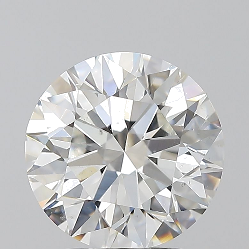2.5 carat G-SI2 Excellent cut Natūralus Round Deimantas (1)