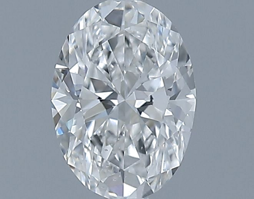 0.41 carat F-SI2 Natūralus Oval Deimantas (1)