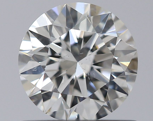 0.61 carat H-SI2 Excellent cut Natūralus Round Deimantas (1)