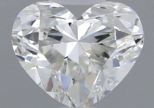 0.3 carat H-VVS2 Natūralus Heart Deimantas (1)