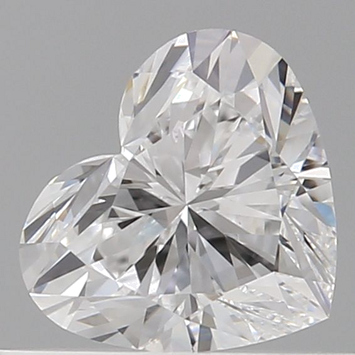 0.55 carat D-VS1 Natūralus Heart Deimantas (1)