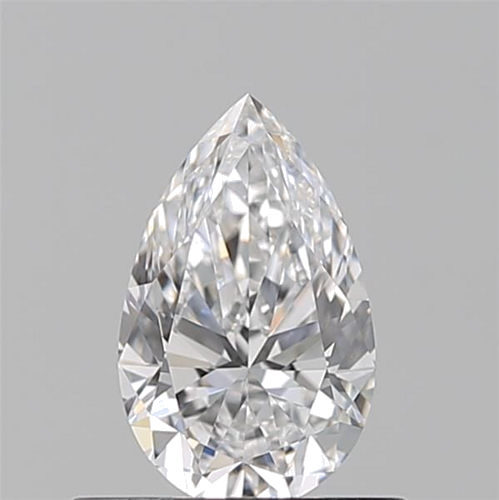 0.5 carat E-VVS2 Natūralus Pear Deimantas (1)
