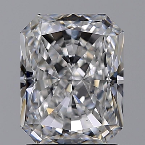 1.56 carat D-VS1 Natūralus Radiant Deimantas (1)