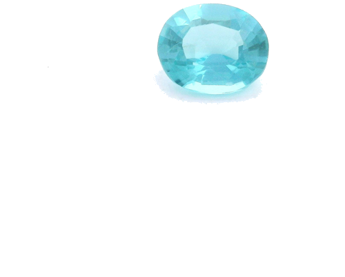 0.63 carat BLUE Oval Apatite (1)