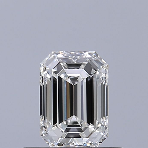 0.51 carat F-VVS2 Natūralus Emerald Deimantas (1)