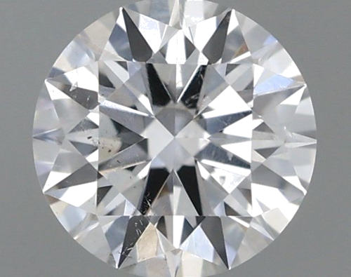 0.37 carat D-SI2 Excellent cut Natūralus Round Deimantas (1)