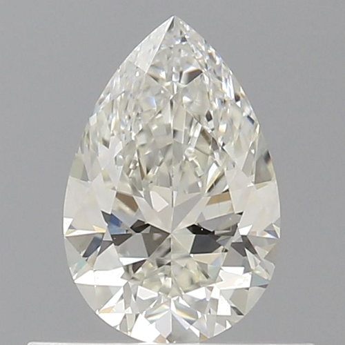 0.5 carat J-VS1 Natūralus Pear Deimantas (1)