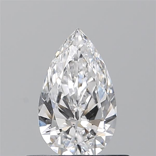 0.5 carat D-SI1 Natūralus Pear Deimantas (1)
