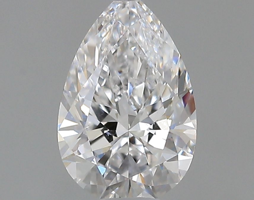 0.68 carat D-VS2 Natūralus Pear Deimantas (1)