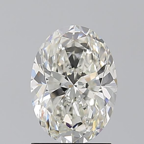 1.51 carat I-VVS1 Natūralus Oval Deimantas (1)