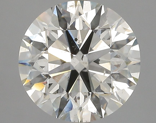 3.5 carat I-SI2 Excellent cut Natūralus Round Deimantas (1)