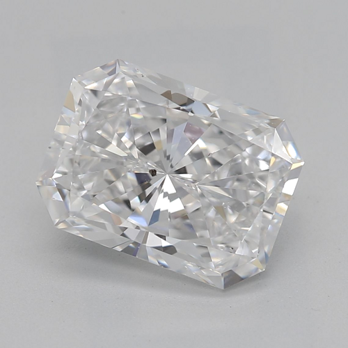 2.3 carat D-SI1 Natūralus Radiant Deimantas (1)