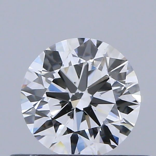 0.4 carat F-SI1 Very Good cut Natūralus Round Deimantas (1)