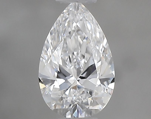 0.34 carat D-VS2 Natūralus Pear Deimantas (1)