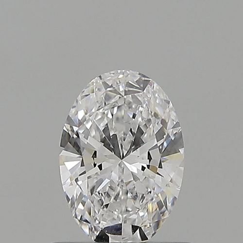0.57 carat D-SI1 Natūralus Oval Deimantas (1)