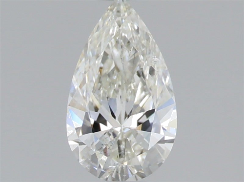 0.52 carat I-SI2 Natūralus Pear Deimantas (1)