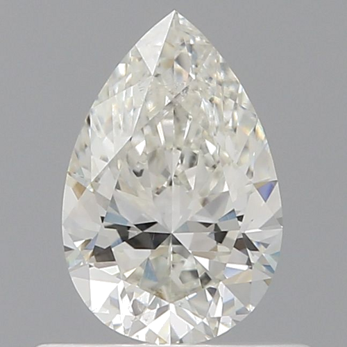 0.51 carat I-SI1 Natūralus Pear Deimantas (1)