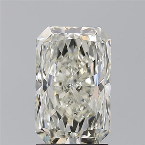 2.22 carat K-SI2 Natūralus Radiant Deimantas (1)
