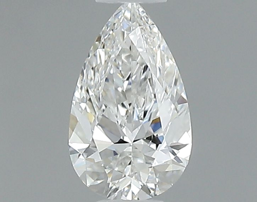 0.3 carat F-VS1 Natūralus Pear Deimantas (1)