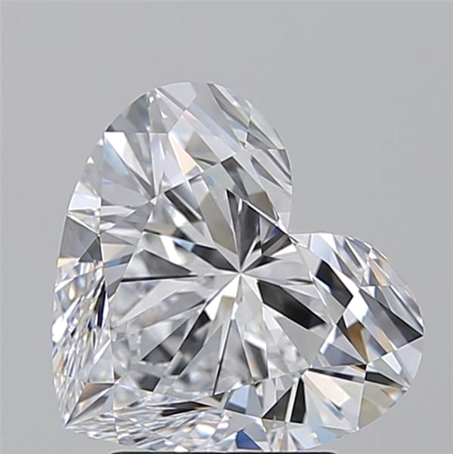 3.4 carat D-IF Natūralus Heart Deimantas (1)