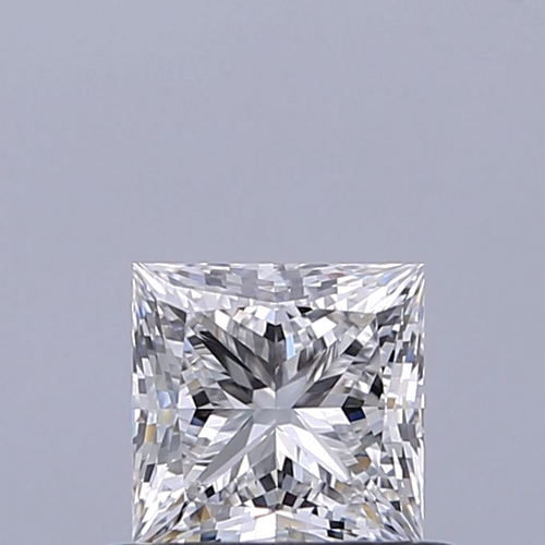 0.52 carat E-VVS1 Natūralus Princess Deimantas (1)