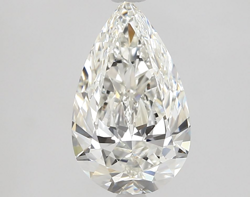 1.52 carat H-VVS1 Natūralus Pear Deimantas (1)