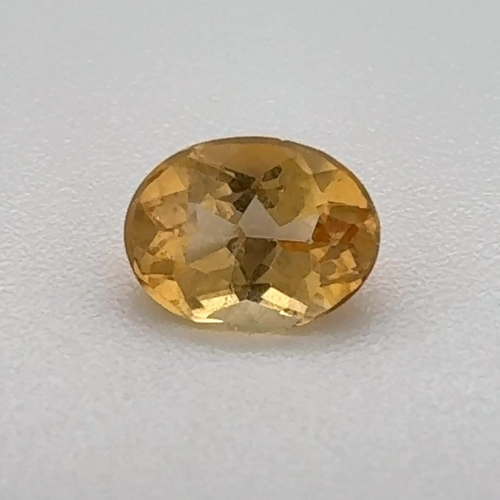 0.575 carat ORANGE Oval Topaz (1)