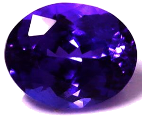 3.16 carat BLUE Oval Tanzanite (1)
