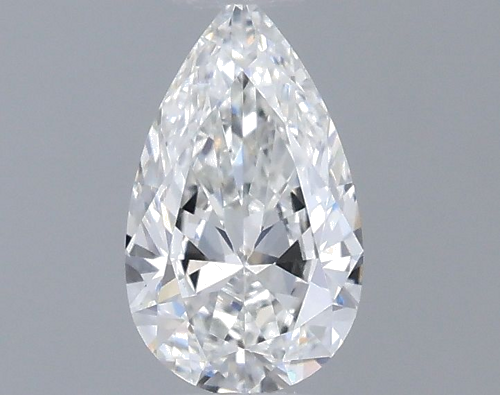 0.3 carat G-VS2 Natūralus Pear Deimantas (1)