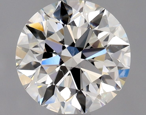 0.9 carat I-SI1 Excellent cut Natūralus Round Deimantas (1)