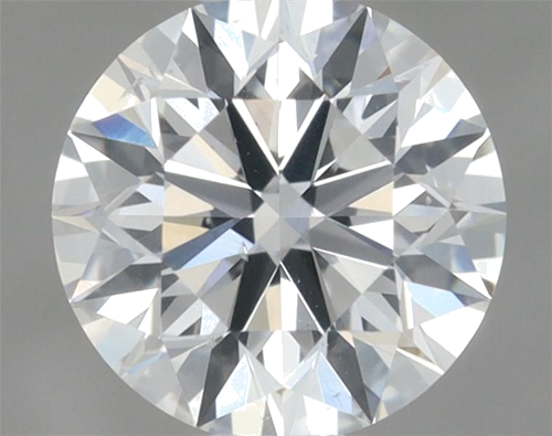 0.41 carat F-SI1 Excellent cut Natūralus Round Deimantas (1)