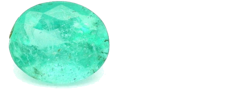 0.35 carat GREEN Oval Smaragdas (1)