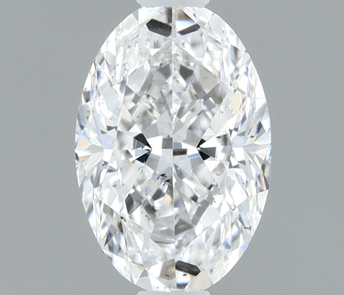 0.55 carat E-SI1 Natūralus Oval Deimantas (1)