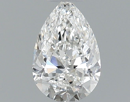 0.42 carat H-VS2 Natūralus Pear Deimantas (1)