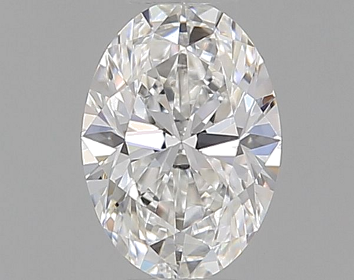 0.26 carat F-VVS2 Natūralus Oval Deimantas (1)