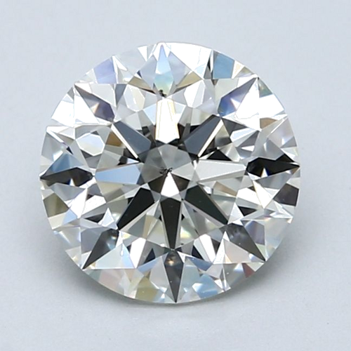 2.2 carat I-SI1 Excellent cut Natūralus Round Deimantas (1)
