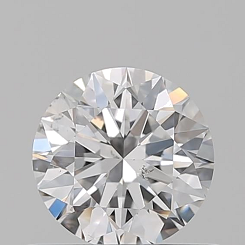 0.6 carat F-SI1 Excellent cut Natūralus Round Deimantas (1)