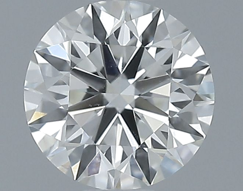 0.5 carat I-SI1 Excellent cut Natūralus Round Deimantas (1)