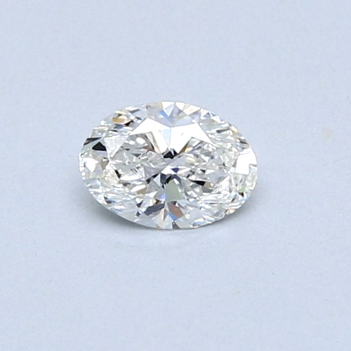 0.31 carat F-VVS2 Natūralus Oval Deimantas (1)