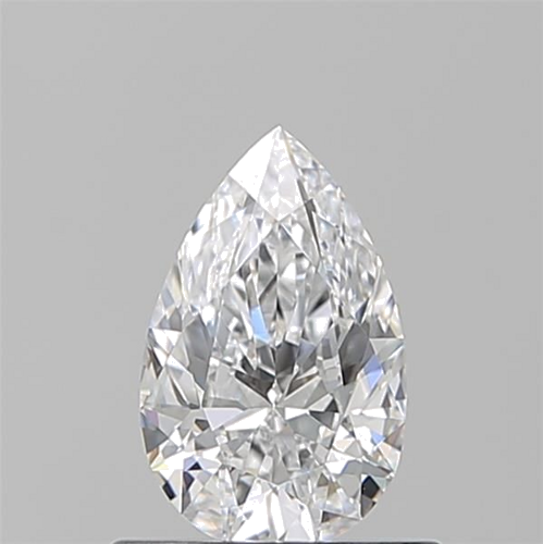 0.6 carat D-VS1 Natūralus Pear Deimantas (1)