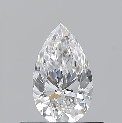 0.51 carat E-VS1 Natūralus Pear Deimantas (1)