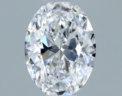 0.4 carat D-VVS2 Natūralus Oval Deimantas (1)