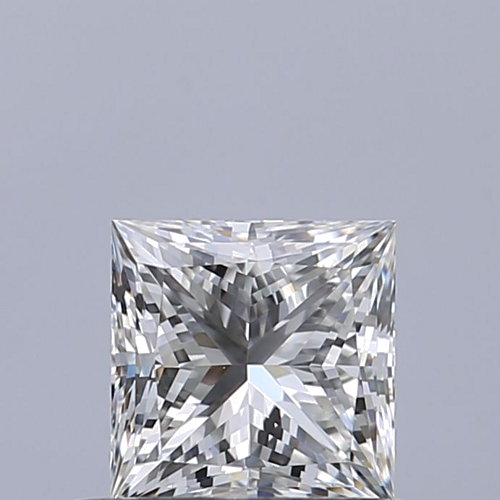 0.56 carat G-VVS2 Natūralus Princess Deimantas (1)
